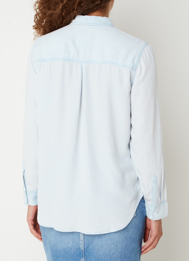 Bluza od liocela Rails Ingrid s džepom na prsima