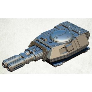 Legionary Assault Tank Turret: Twin Heavy  Magma Cannon (1)