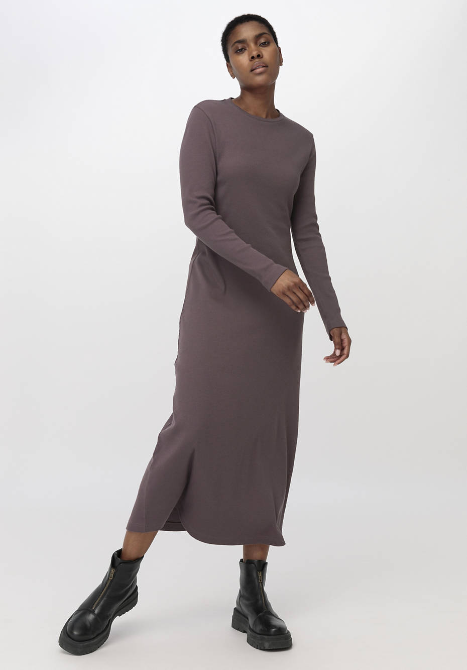 Midi-Kleid aus reiner Bio-Baumwolle