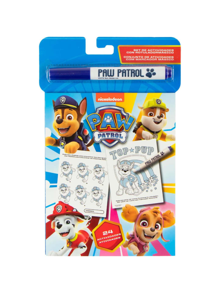 Paw Patrol Magisches Tinten-Set Tintenmagie mit deinen Lieblingshelden in Mehrfarbig günstig kaufen 15 x 21 cm