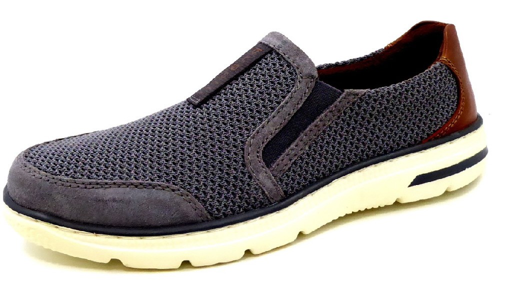 BUGATTI Komfort Slipper grau