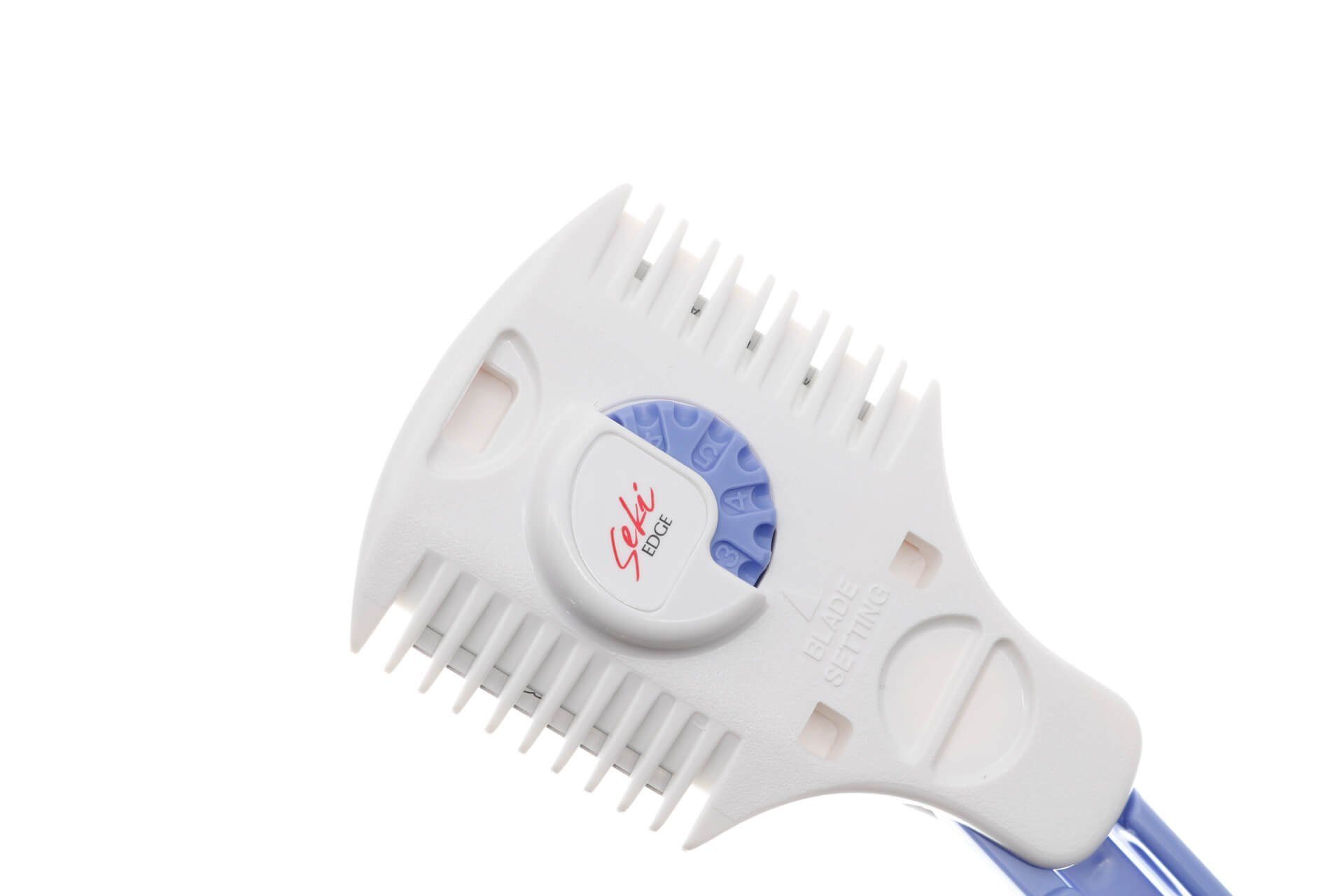 Seki EDGE Bartschere Doppelseitiger Rasierkamm SS-702 15x6.5x1 cm, handgeschärftes Qualitätsprodukt aus Japan