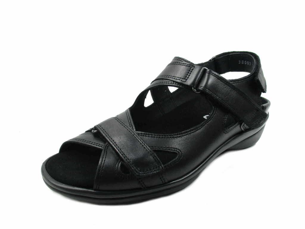 DUREA Klassische Sandalen schwarz