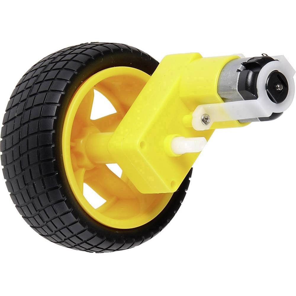 Joy-it Getriebemotor gewinkelt, 3 bis 9 Volt DC Barebone-PC