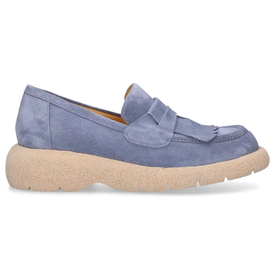 Truman's - Loafer 9572 Veloursleder - blau