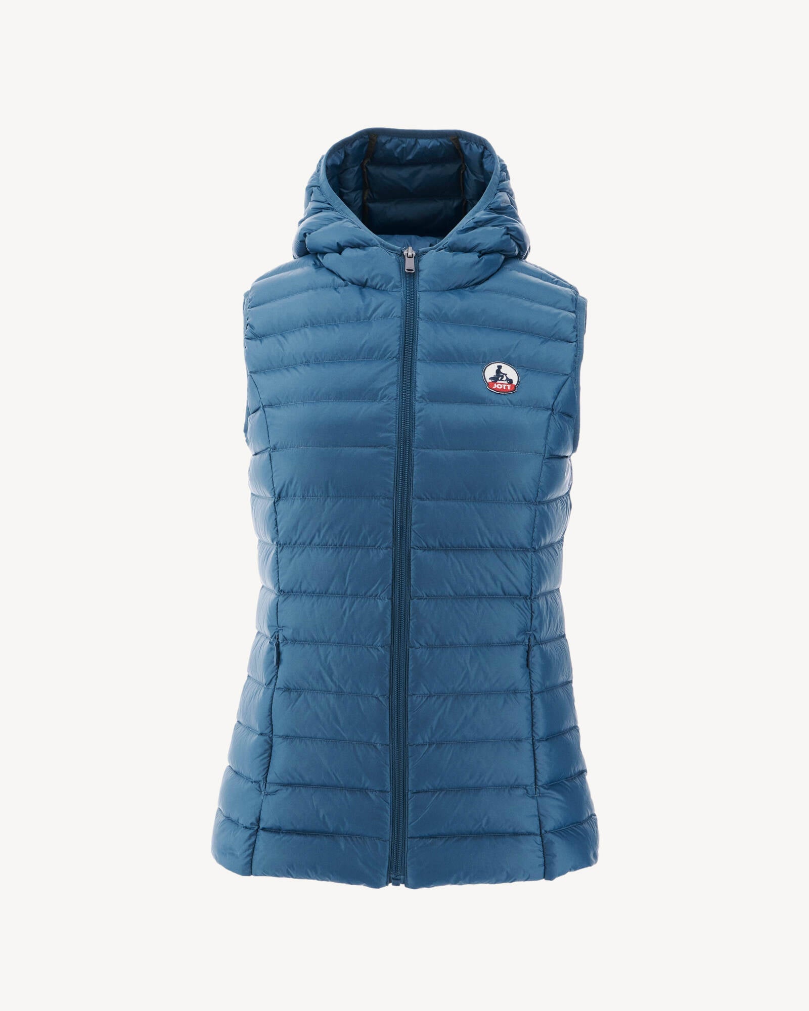 Doudoune légère sans manches Bleu jeans Mali