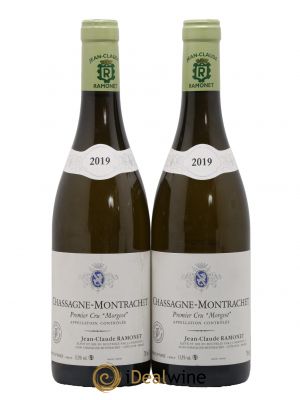 Chassagne-Montrachet 1er Cru Morgeot Ramonet (Domaine)  2019 - Lot de 2 Bouteilles