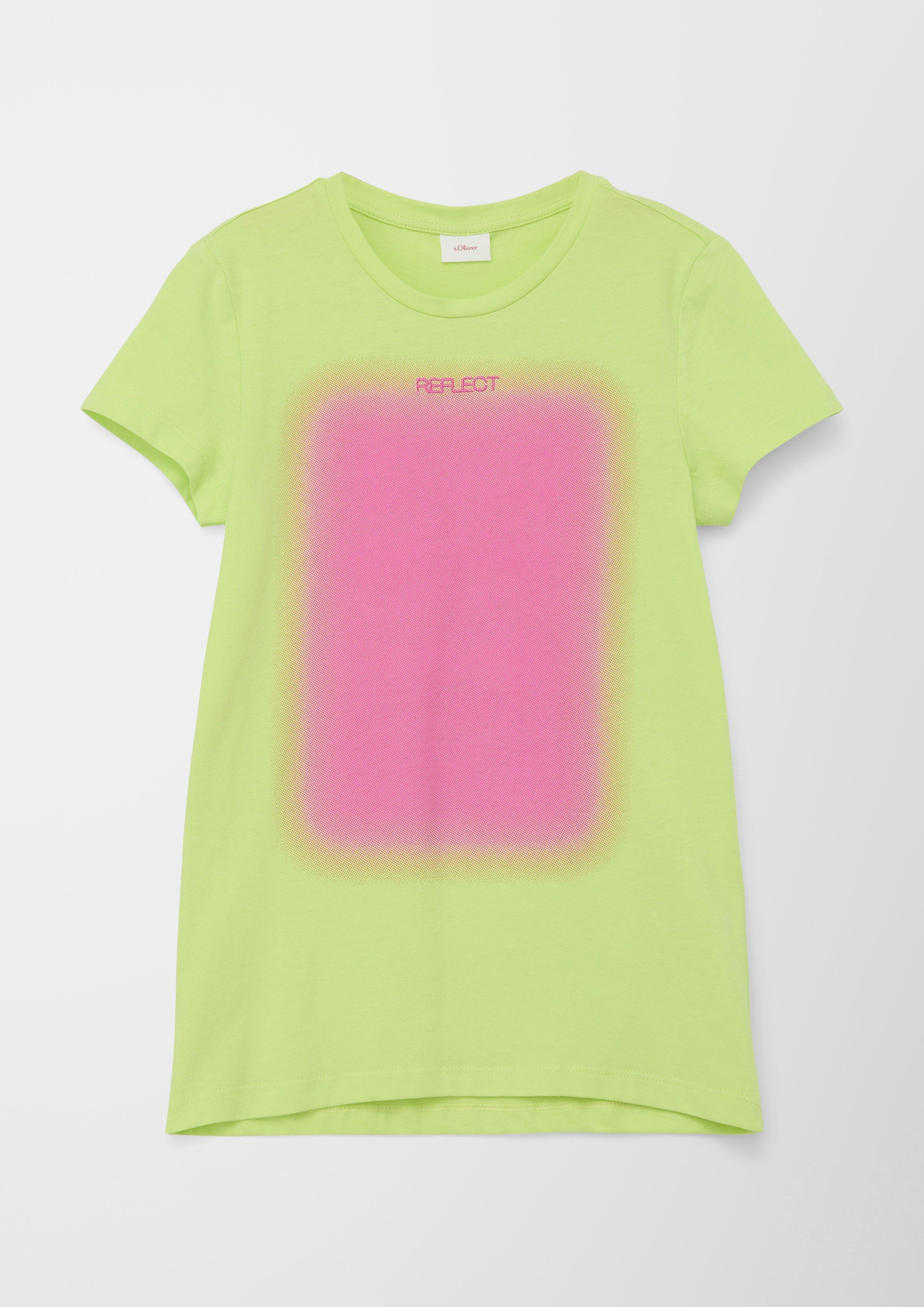 T-Shirt mit Frontprint  2128005-7040