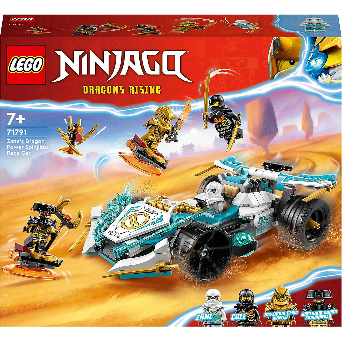 LEGO® Ninjago 71791 Zanes Drachenpower-Spinjitzu-Rennwagen