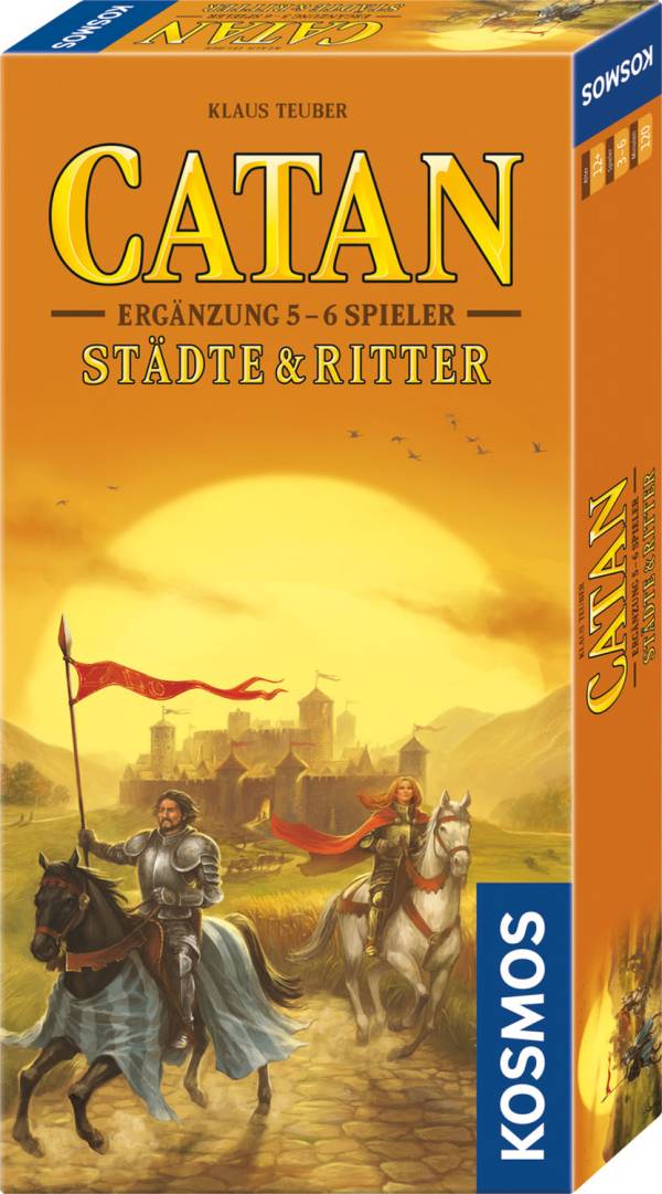 CATAN - Städte & Ritter Ergänzung 5/6 Spieler (deutsch)