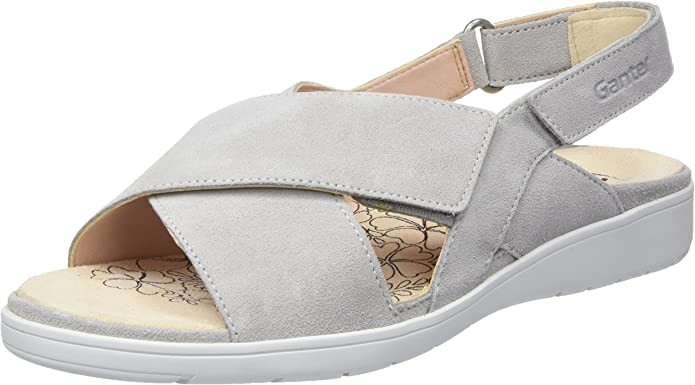 GANTER Klassische Sandalen grau