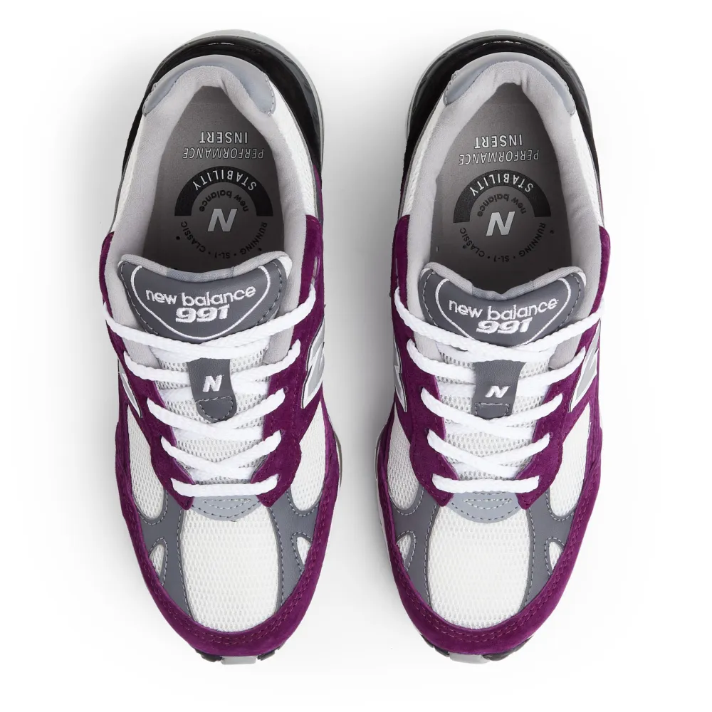 New Balance 991v1 WMNS Grape Juice - Made in UK W991PUK / lila