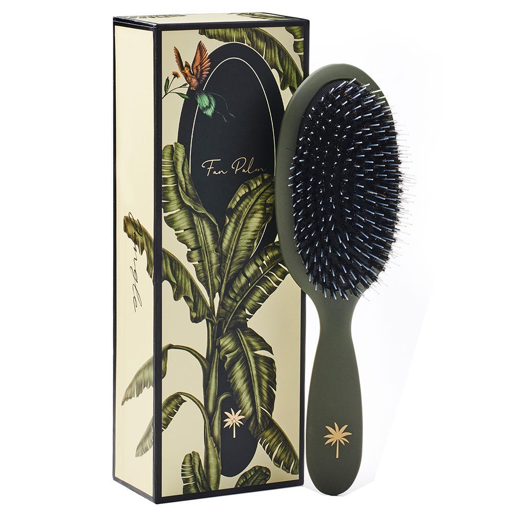 Fan Palm Boar- & Nylon Brush Jungle - Medium