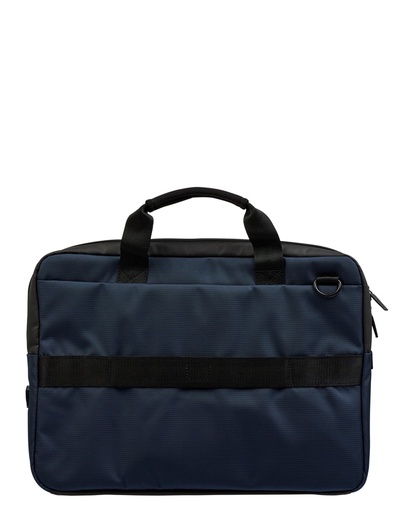 Laptoptasche mit USB-Ladekabel Modell 'Mysight' in blau