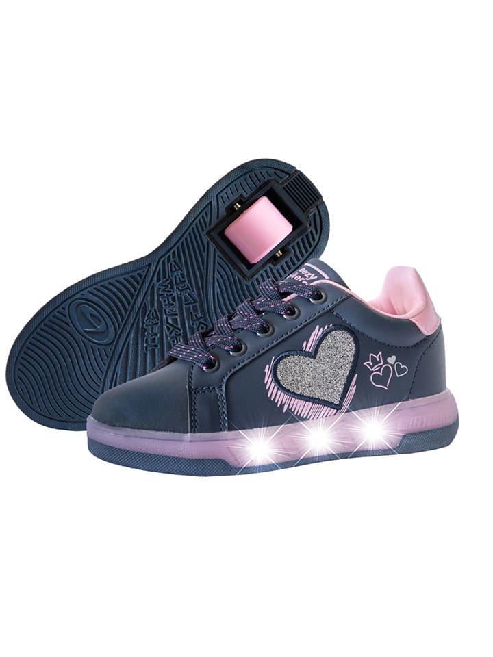 Breezy Rollers Sneakers mit Rollen in Lila/ Rosa günstig kaufen