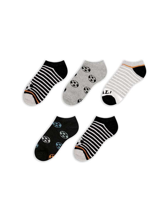 Sneakersocken - 5er-Pack
