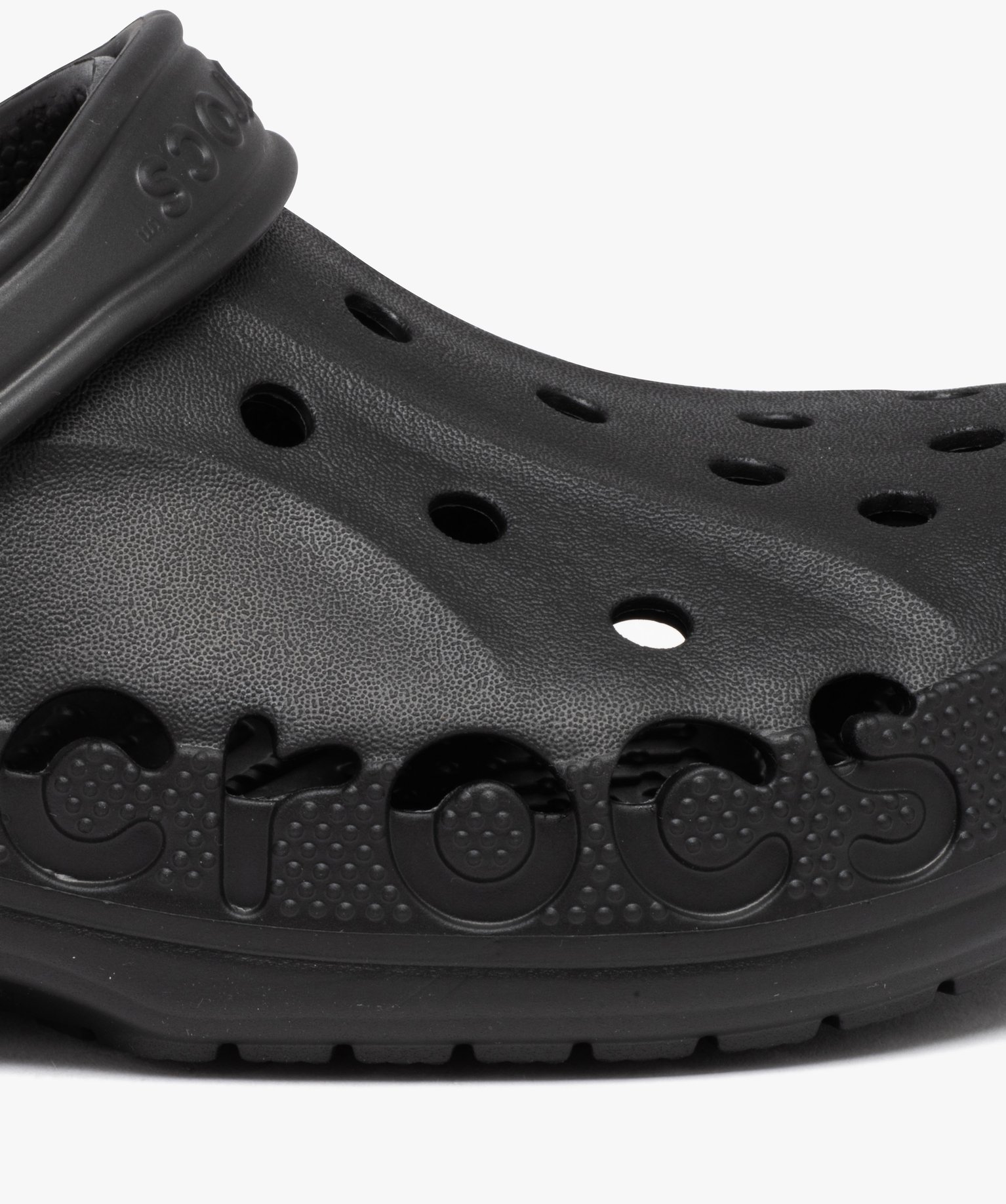 Sabots souples femme unis dessus perforé - Crocs noir | GEMO