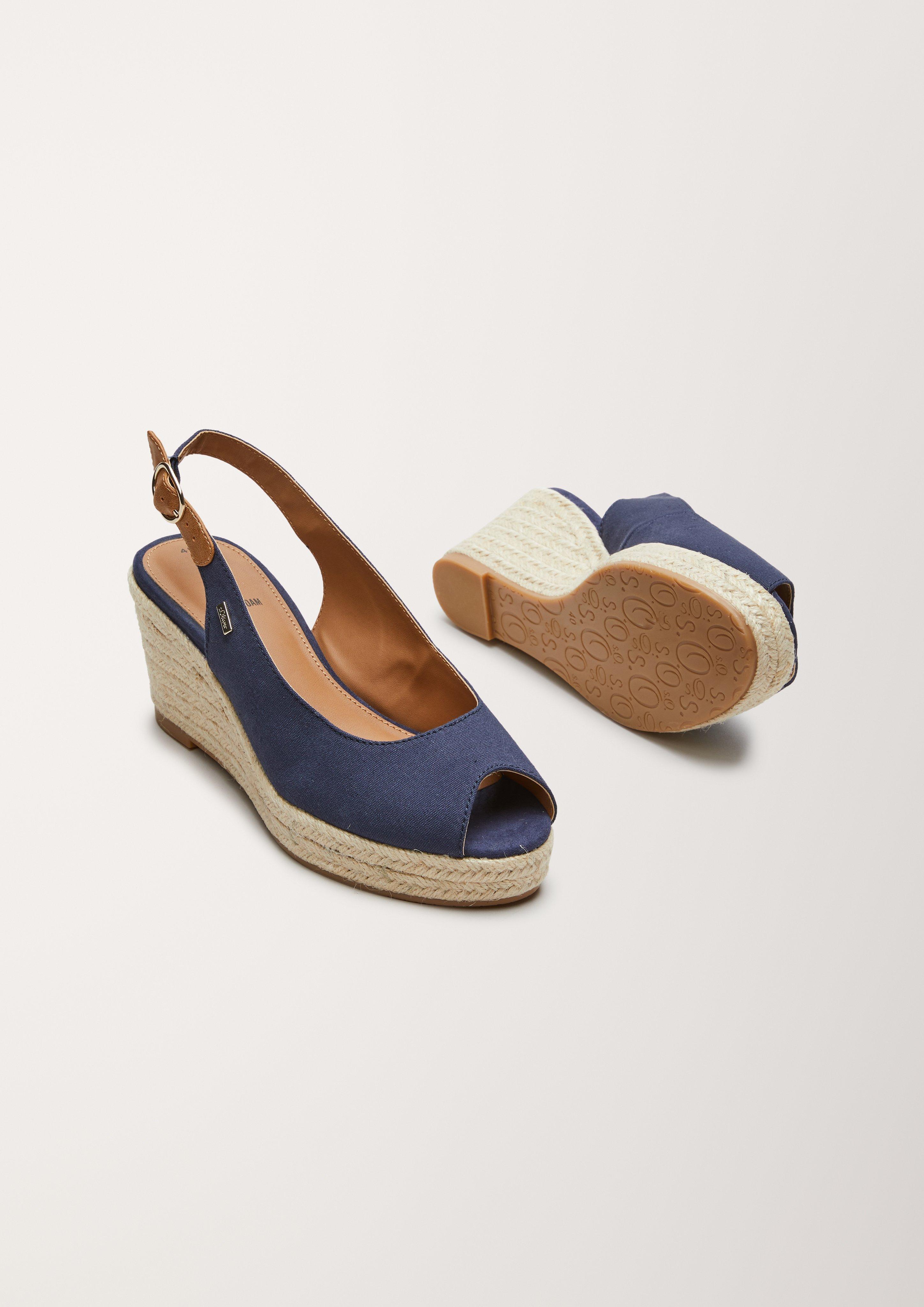 Peeptoes mit Keilabsatz  6005734-805