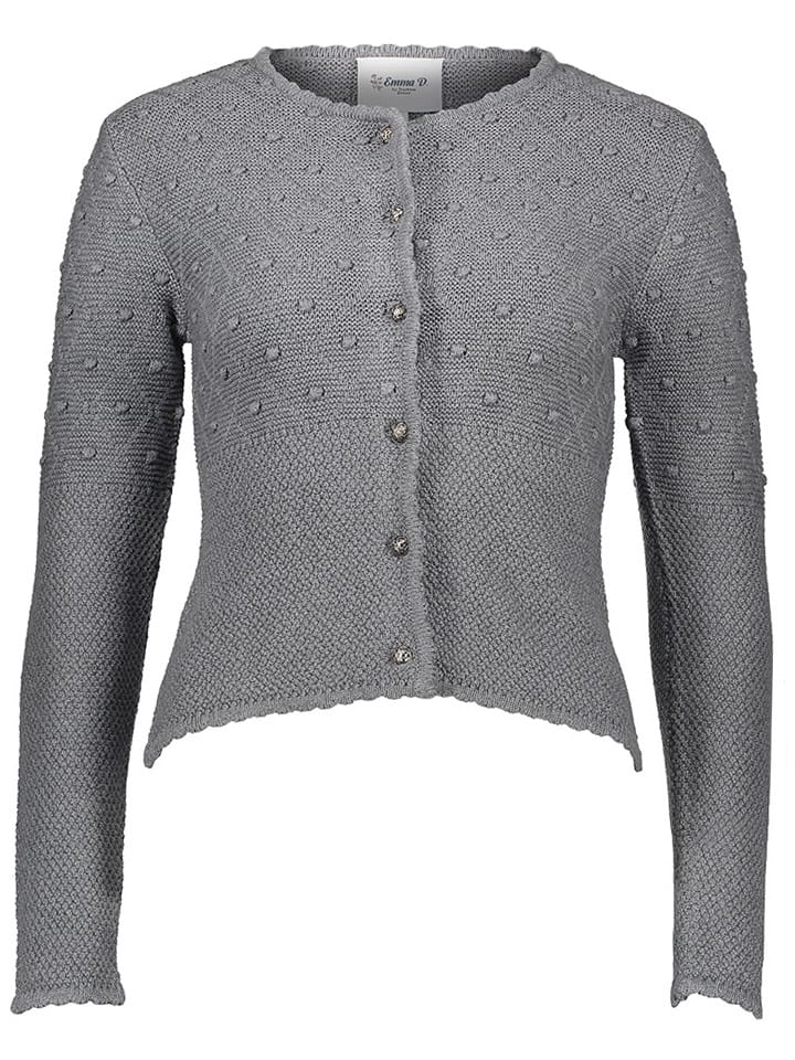 Turi Landhaus Janker in Grau günstig kaufen