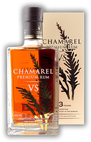 Chamarel Premium Rum V.S. Chamarel Premium Rum V.S. Facettenreicher und weicher Rum. 0,7	 Liter - Vol 40%