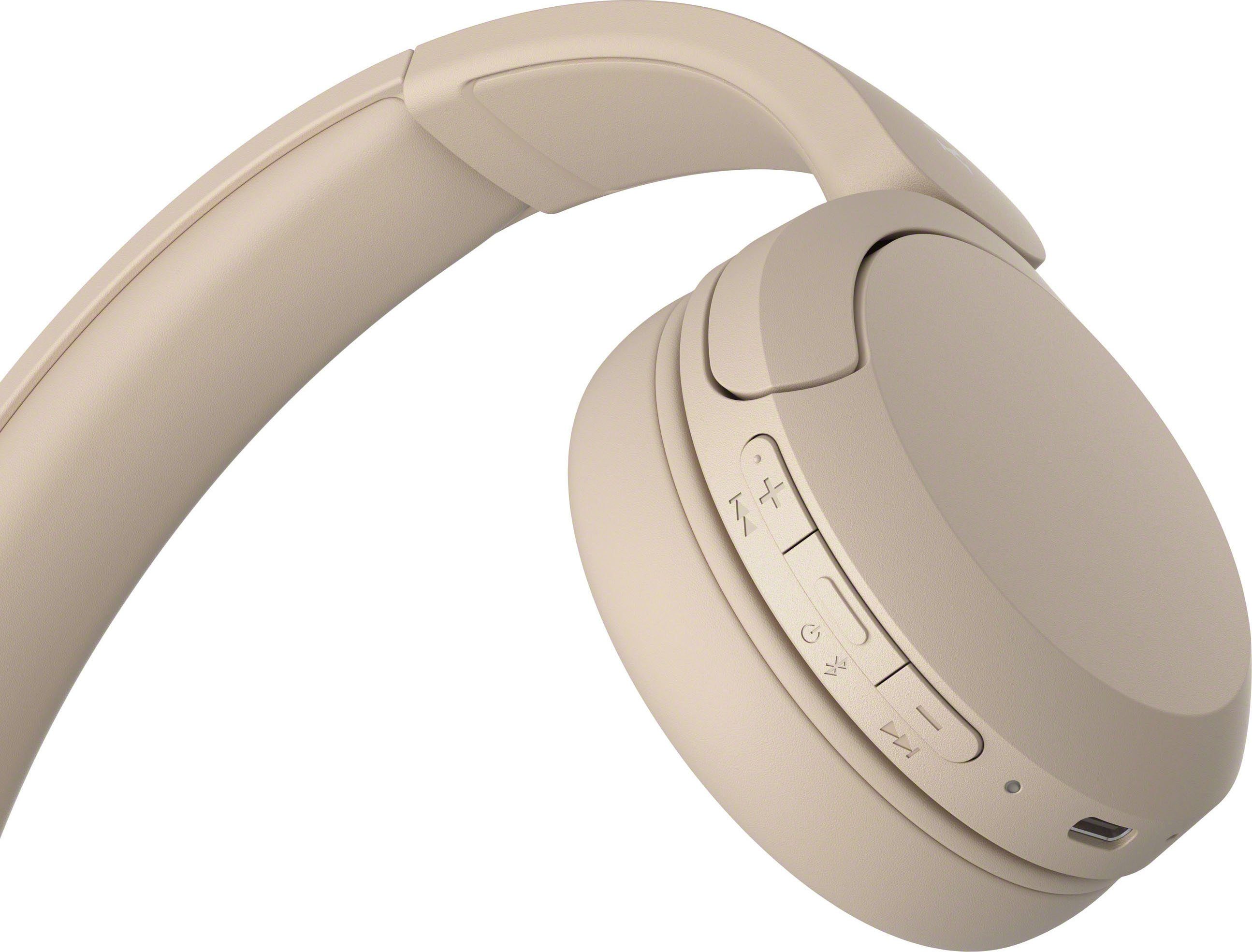 Sony WHCH520 On-Ear-Kopfhörer (Freisprechfunktion, Rauschunterdrückung, Google Assistant, Siri, Bluetooth, 50 Std. Akkulaufzeit)