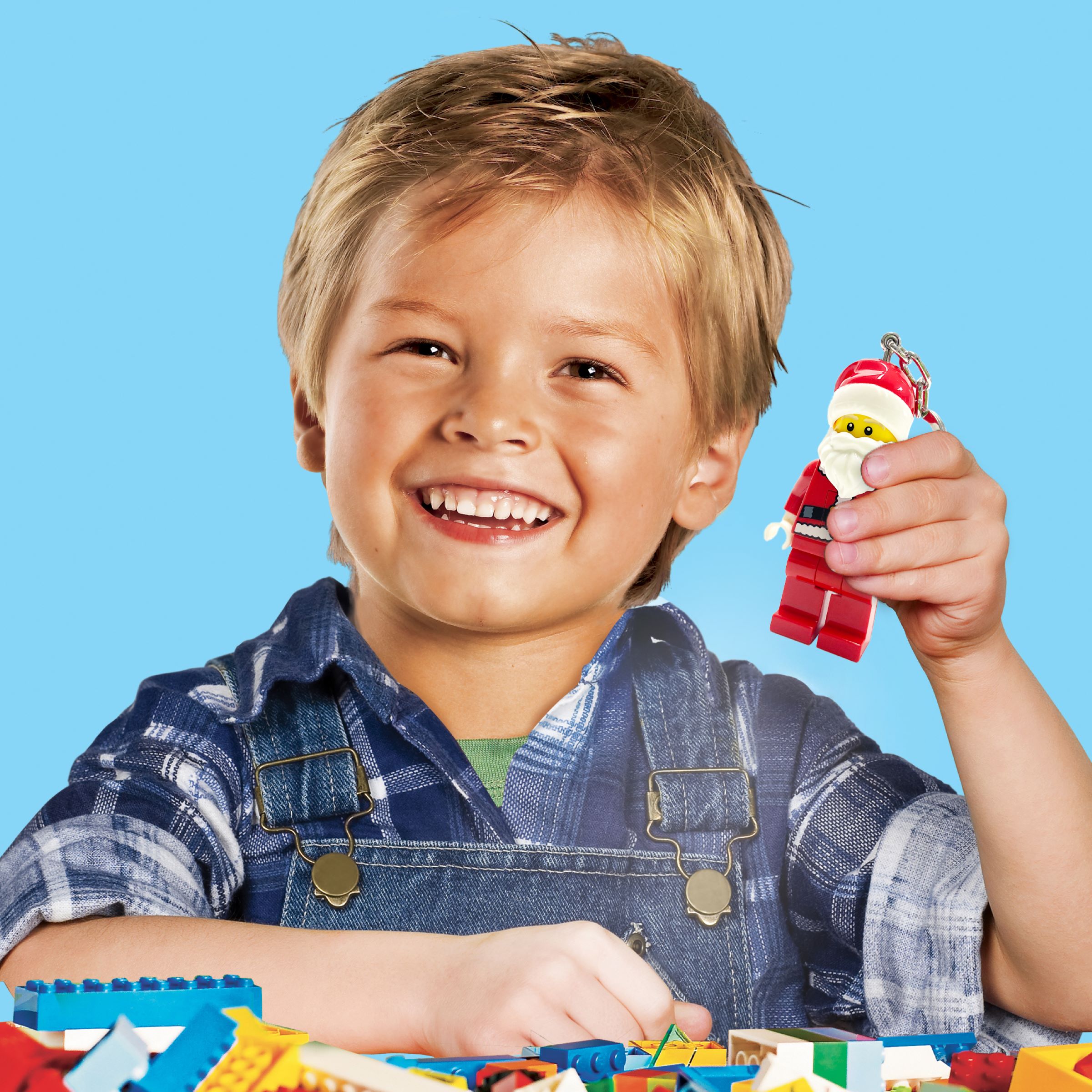 LEGO® Weihnachtsmann-Schlüsselleuchte 5007808