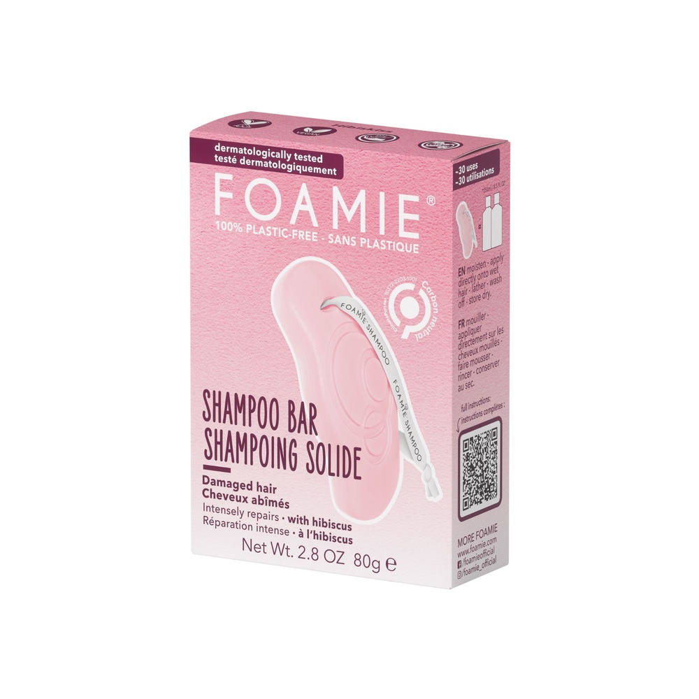 Foamie Shampoing solide Hibiskiss Shampoing