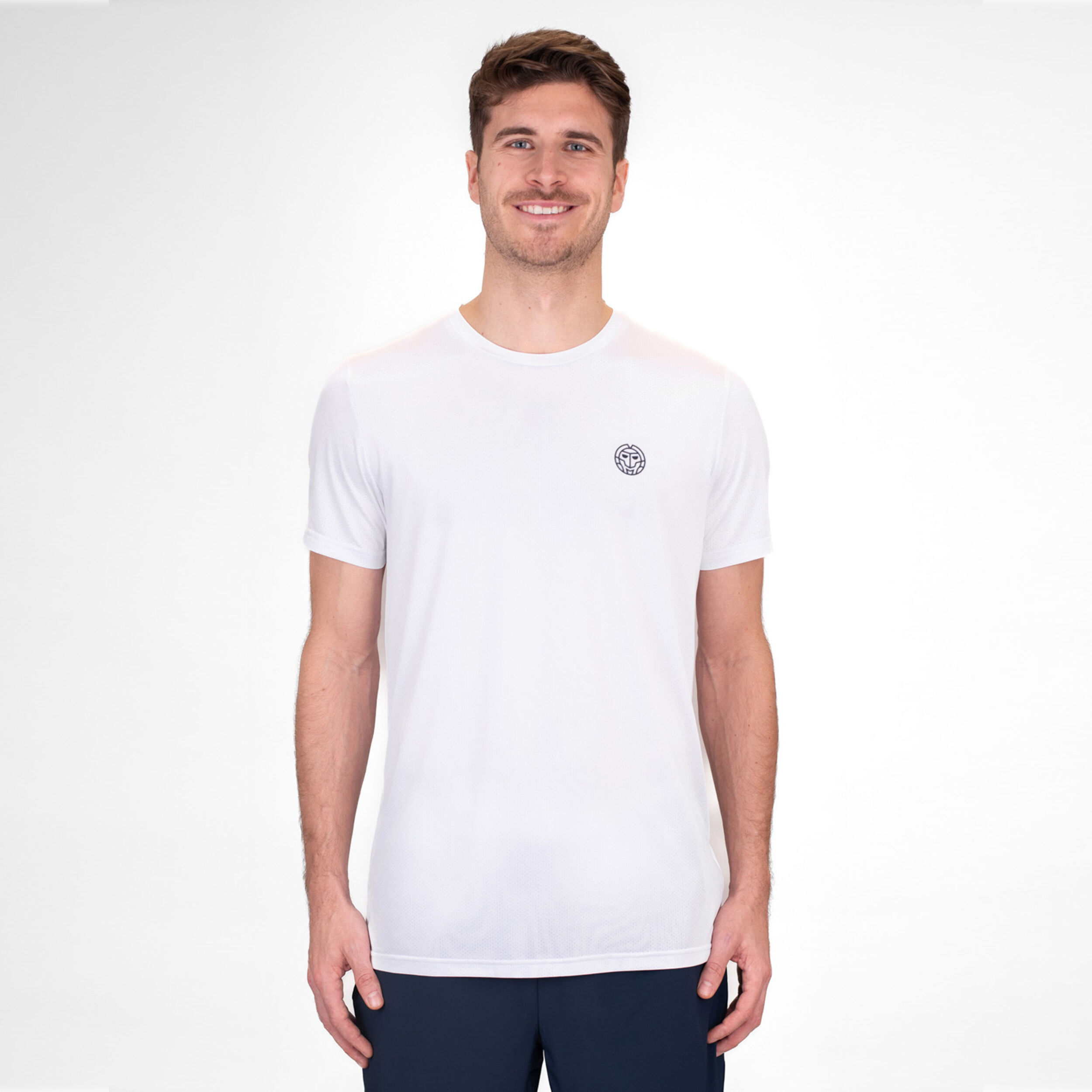 Crew T-Shirt Herren - Weiß