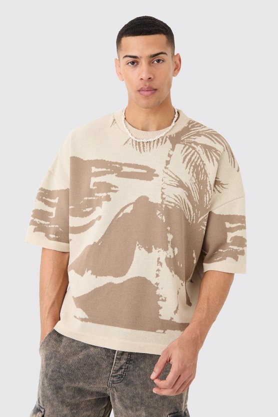 Oversize T-Shirt mit Print
