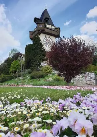 Puzzle 1000 Teile - Uhrturm in Graz