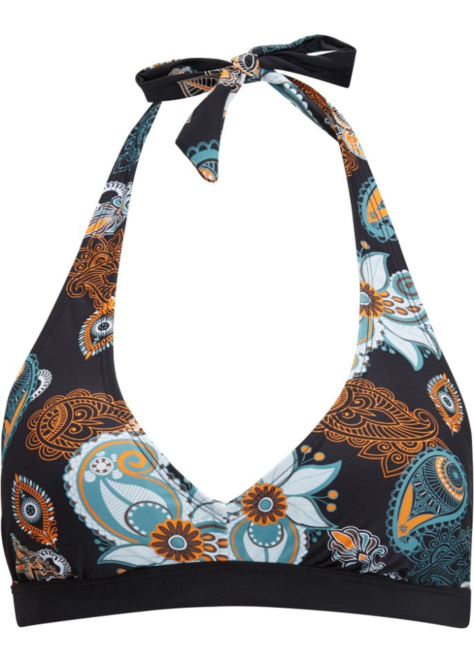 Neckholder Bikini Oberteil aus recyceltem Polyamid