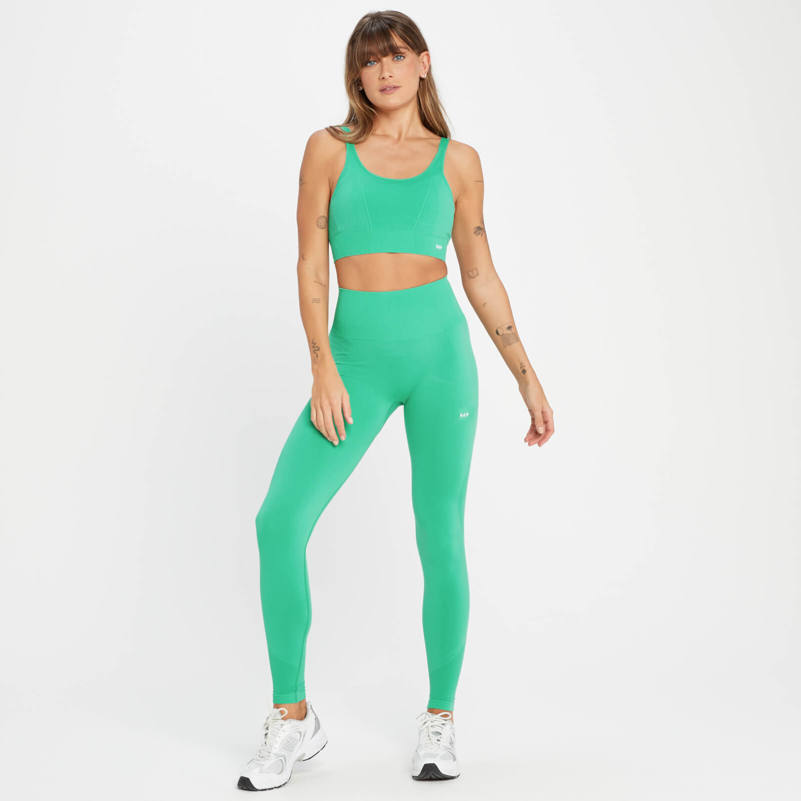 Legging sans coutures MP Tempo Tonal pour femmes – Menthe vif