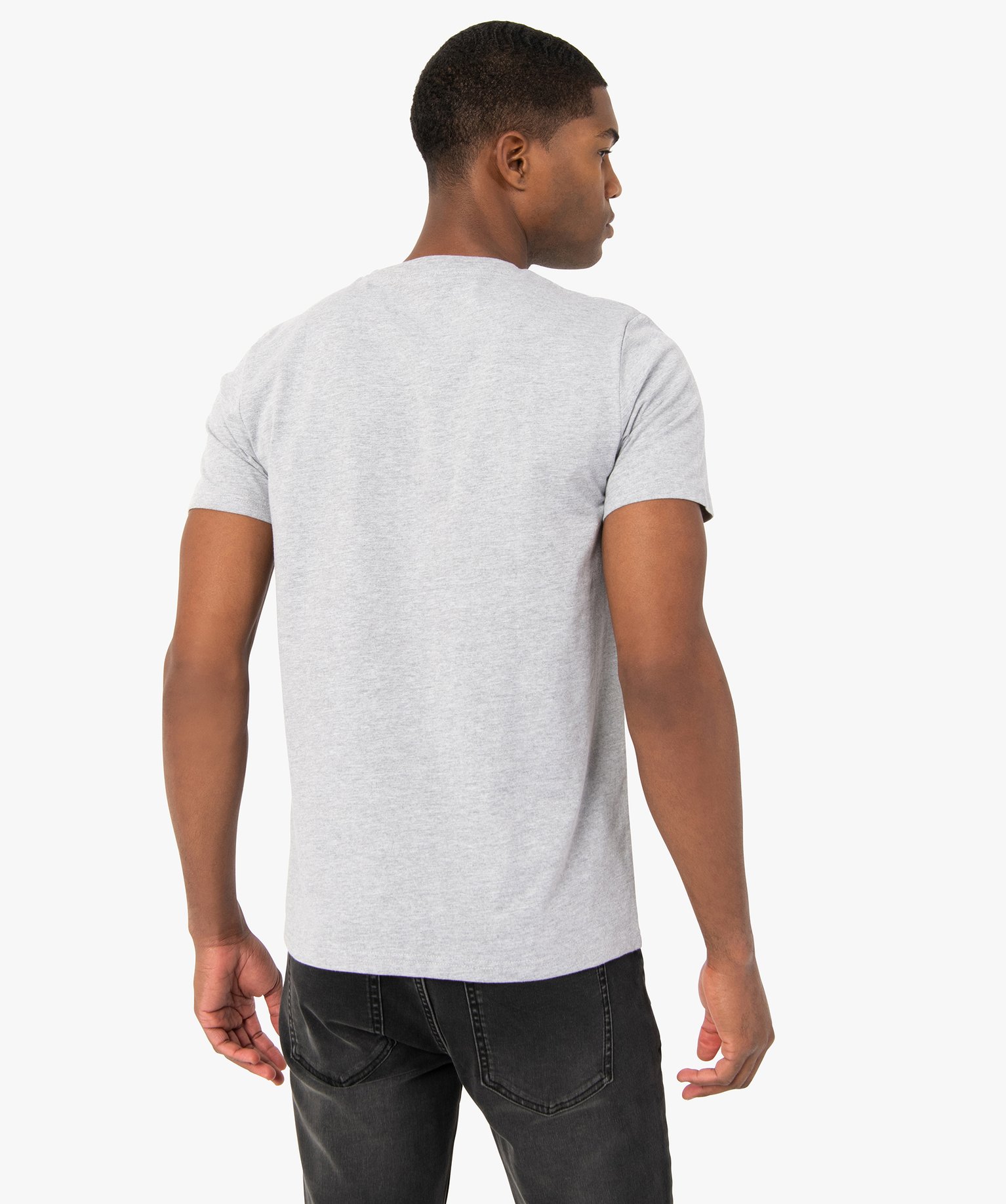 Tee-shirt homme à motif – Street Fighter gris | GEMO