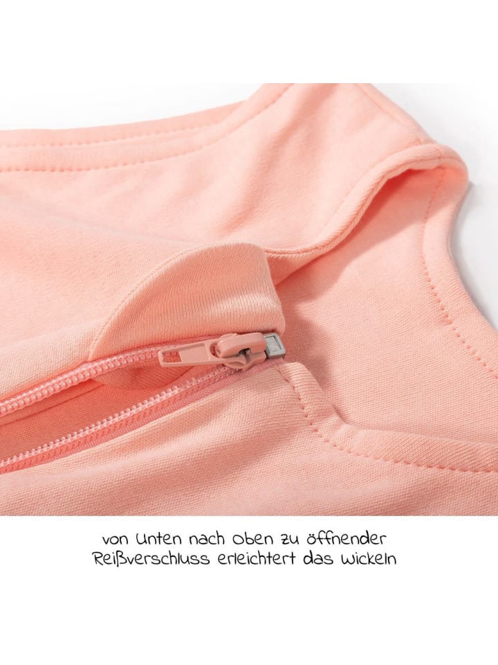 Makian Sommer-Schlafsack - Interlock - Apricot - in rosa günstig kaufen