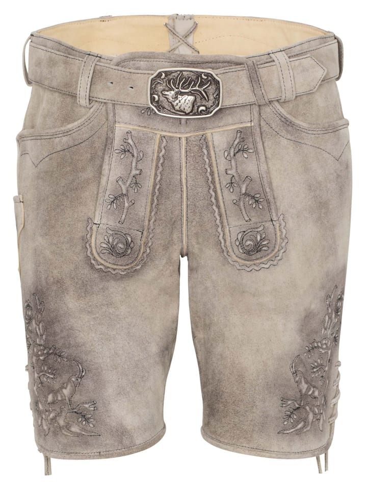 Spieth & Wensky Lederhose in blau günstig kaufen 62