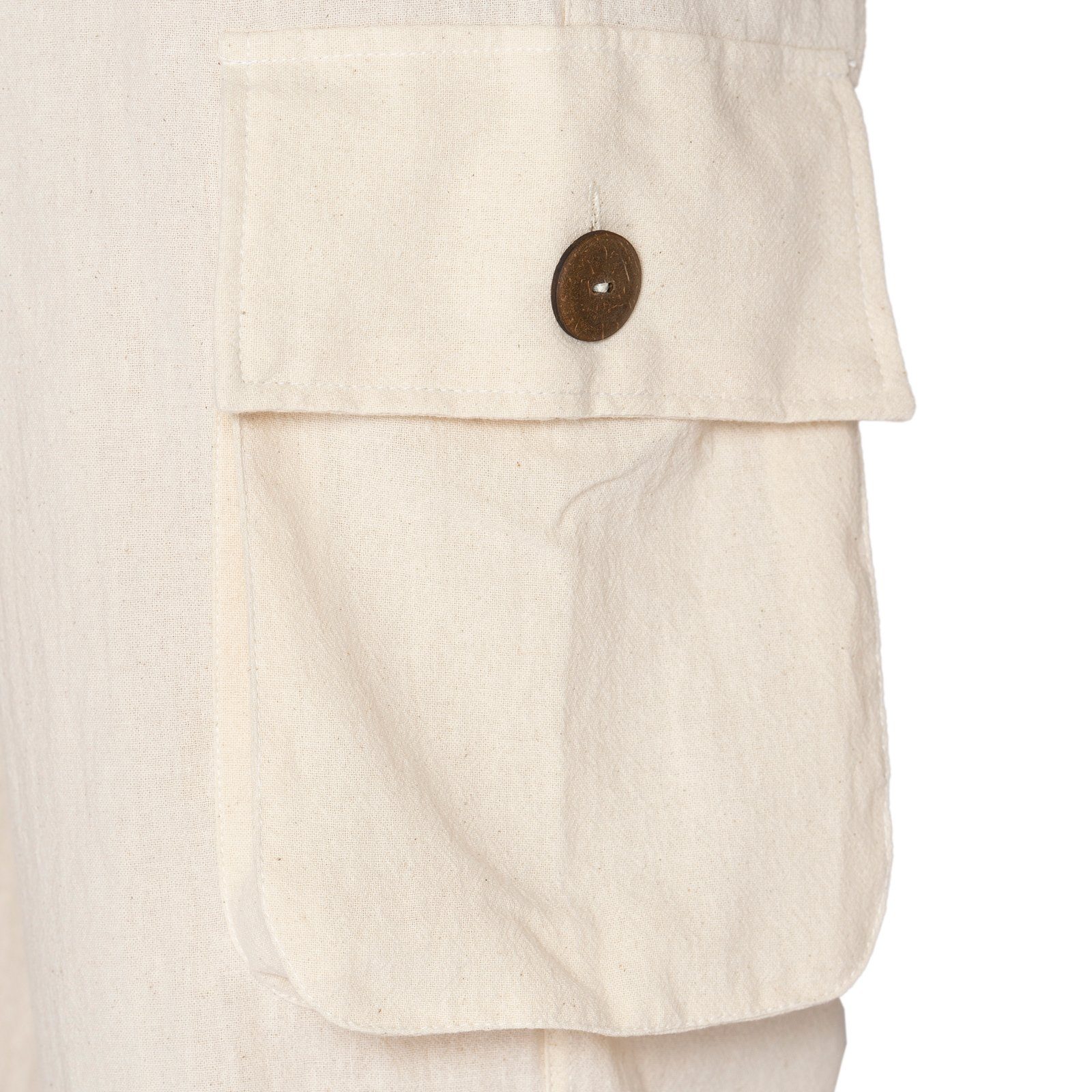 PANASIAM Wellnesshose Cargo-Hose K bequeme Sommerhose mit 4 Taschen aus 100% Baumwolle Unisex Freizeithose für Damen und Herren Relaxhose Cargohose
