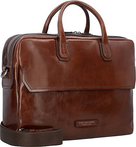 The Bridge Williamsburg Aktentasche Leder 42 cm Laptopfach
