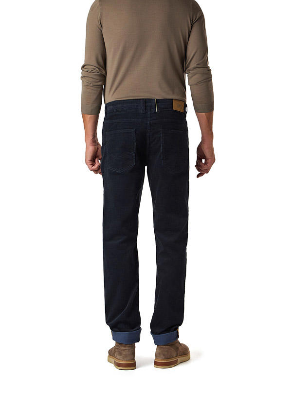 camel active, Hose Houston, Regular Fit, Cord, nachtblau