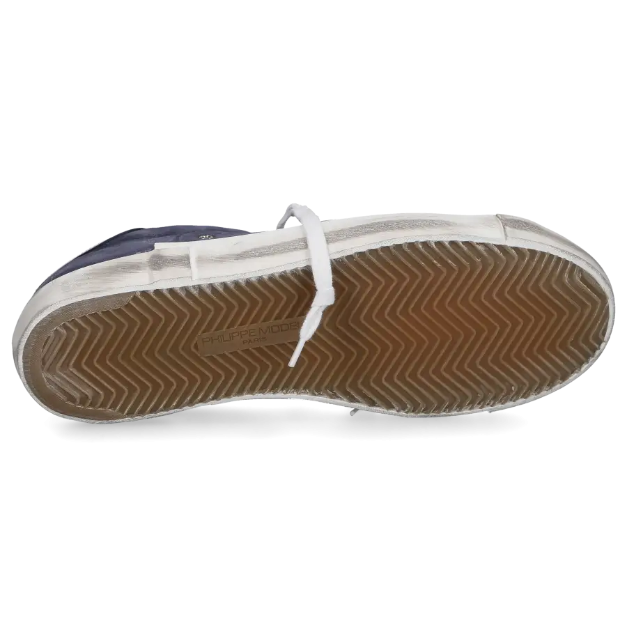 Philippe Model - Sneaker low PRSX Nubukleder - blau