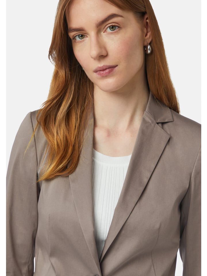 comma Indoor-Blazer langarm in Braun günstig kaufen