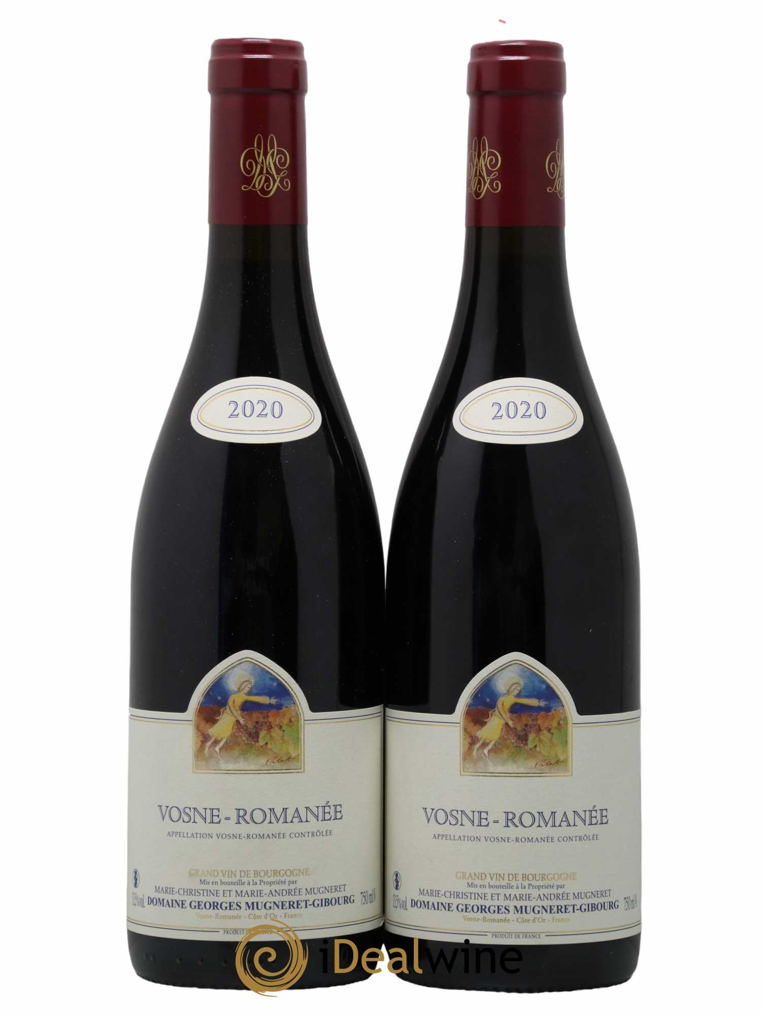 Vosne-Romanée Mugneret-Gibourg (Domaine)  2020 - Lot de 2 Bouteilles