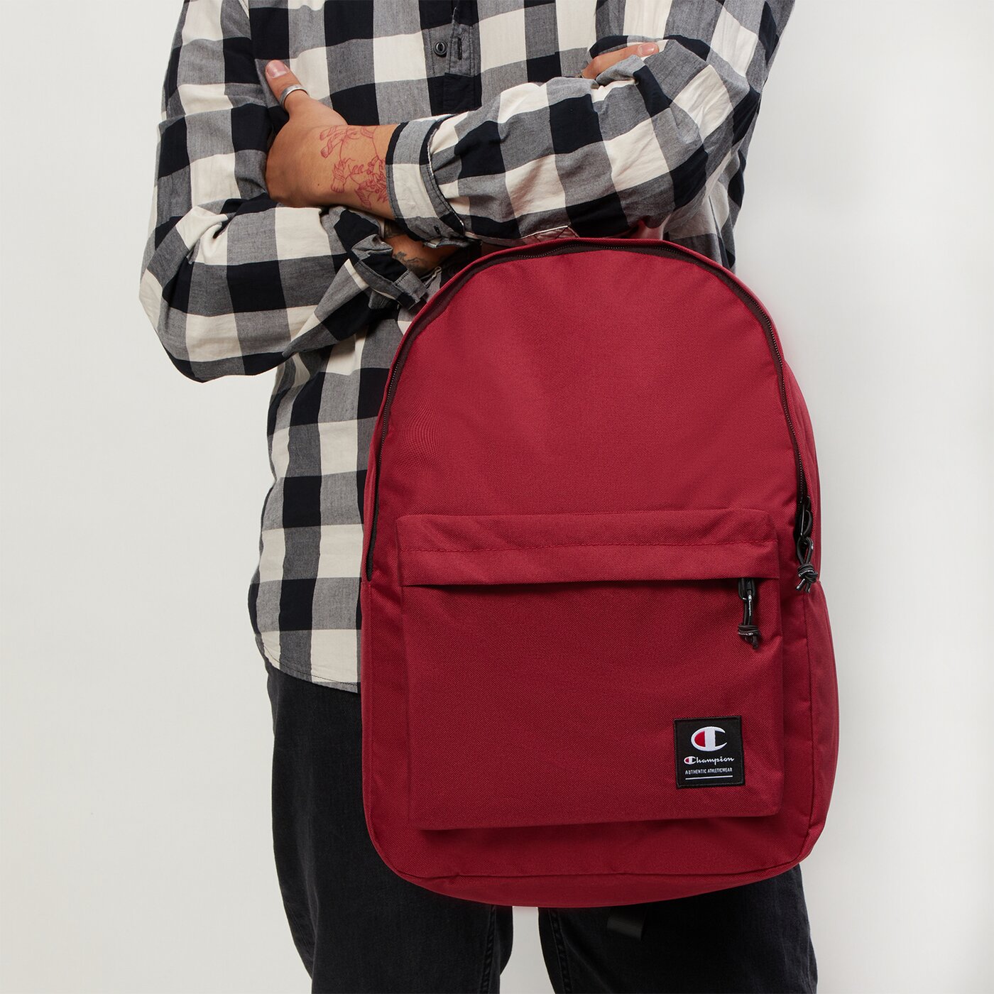 CHAMPION RUCKSACK Dunkelrot