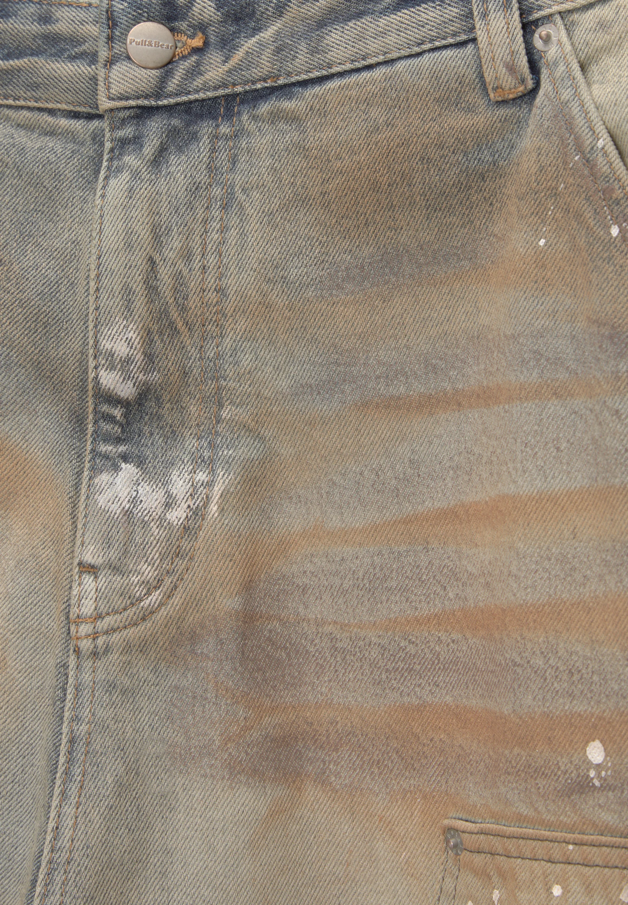 PULL&BEAR LAVADO - Vaqueros holgados