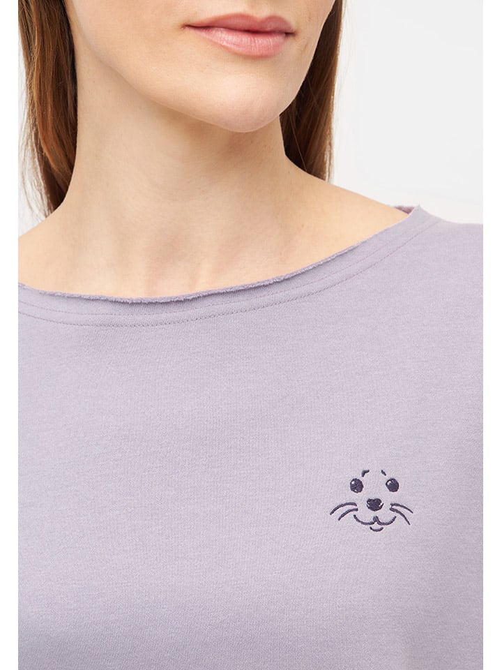 Derbe Sweatshirt in Lavendel günstig kaufen