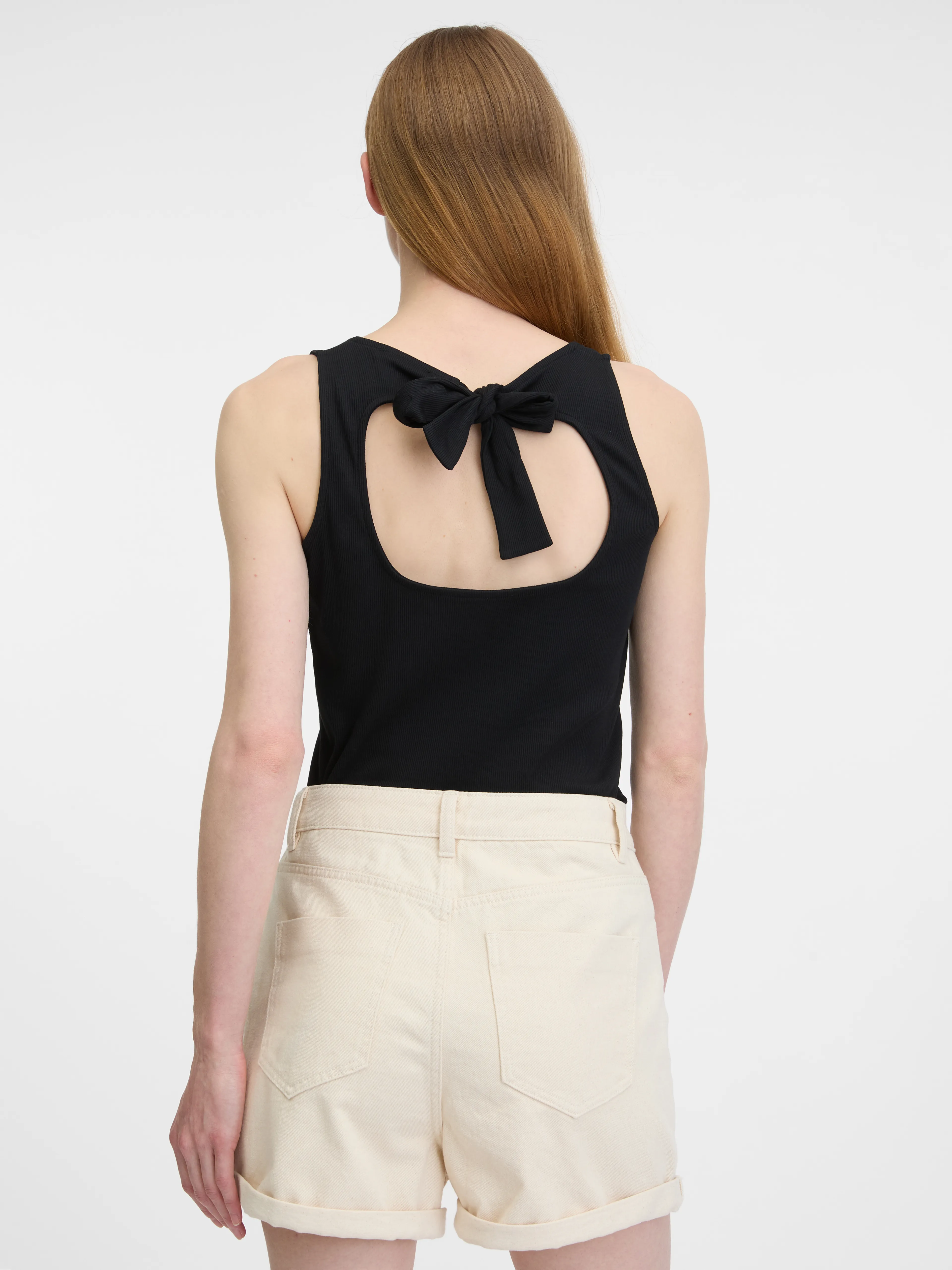 Schwarzes Damen-Tank-Top ORSAY