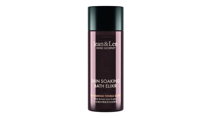 Jean&Len Bath Elixir Cardamom/Tonka 100 ml