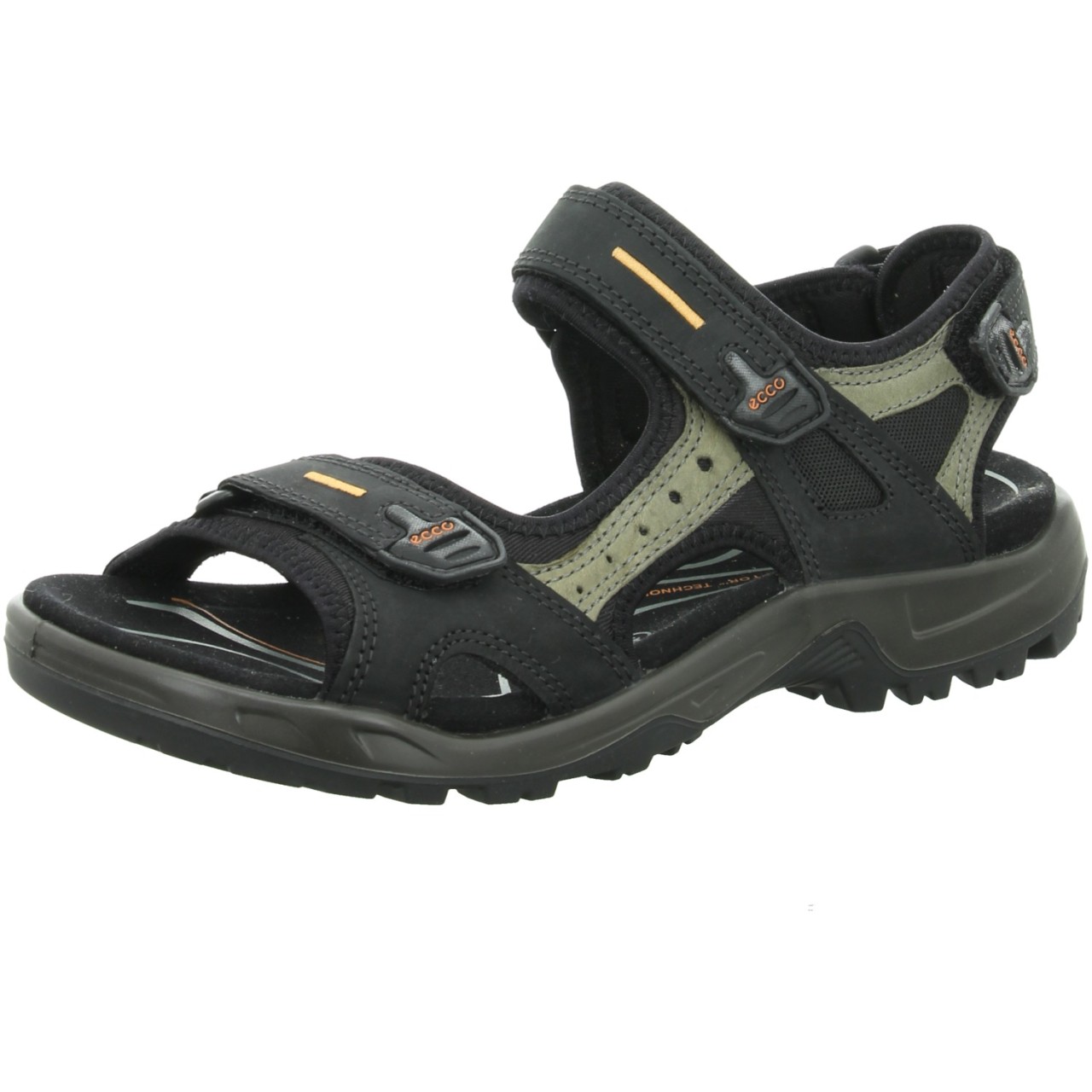 ECCO Sportliche Sandalen schwarz