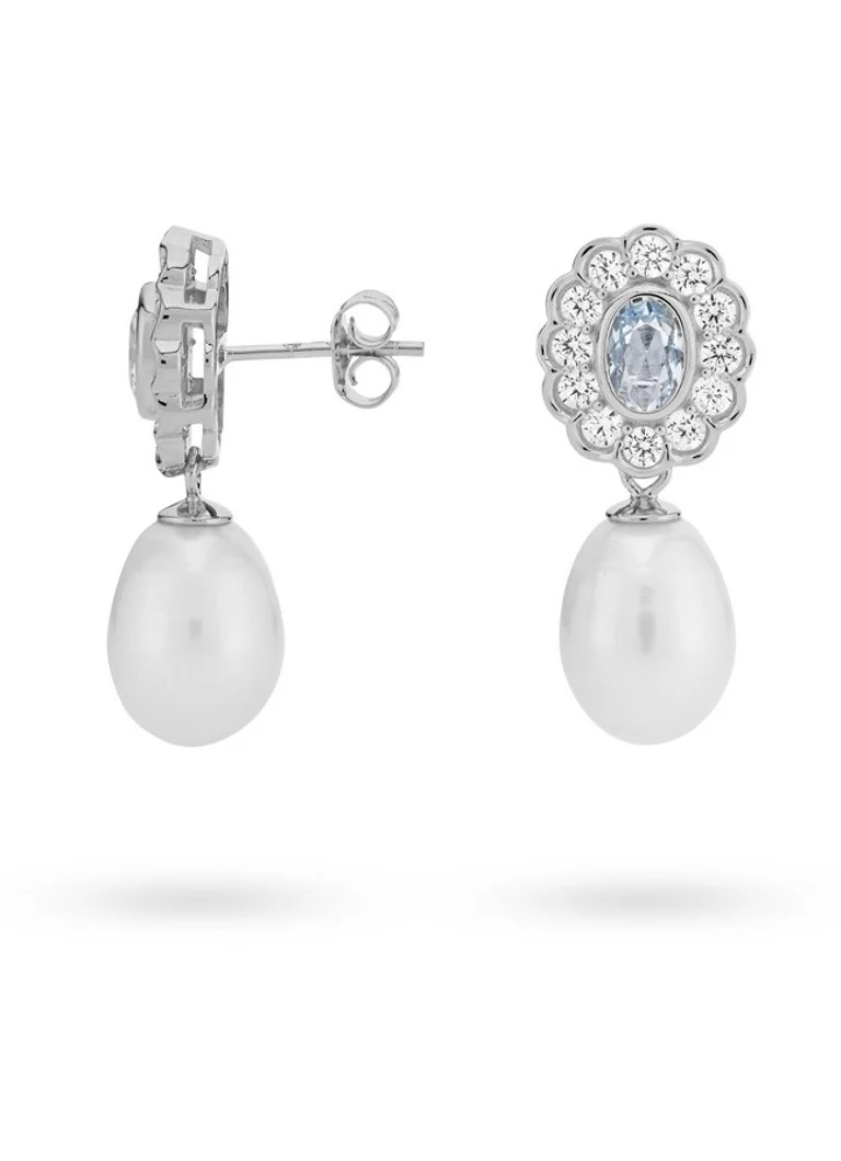 24Kae Silver Stud Earrings 424109S