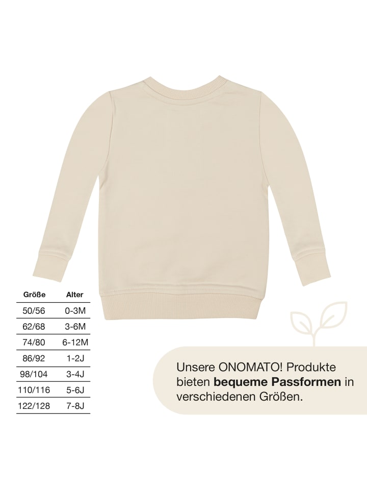 ONOMATO! Pullover Sweatshirt Peanuts Snoopy Cradle to Cradle in Beige günstig kaufen