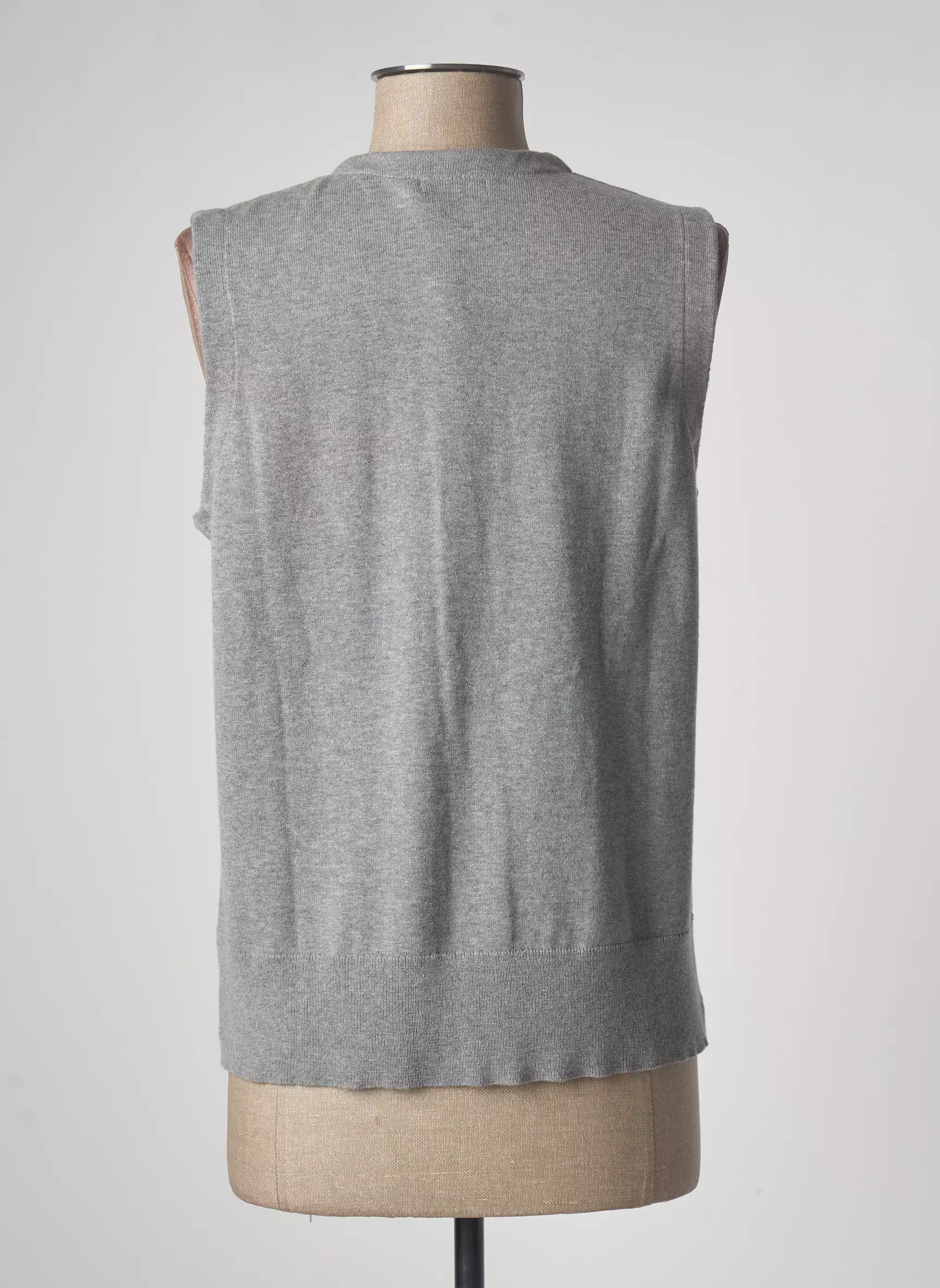 Mise Au Green Gilet Homme couleur gris